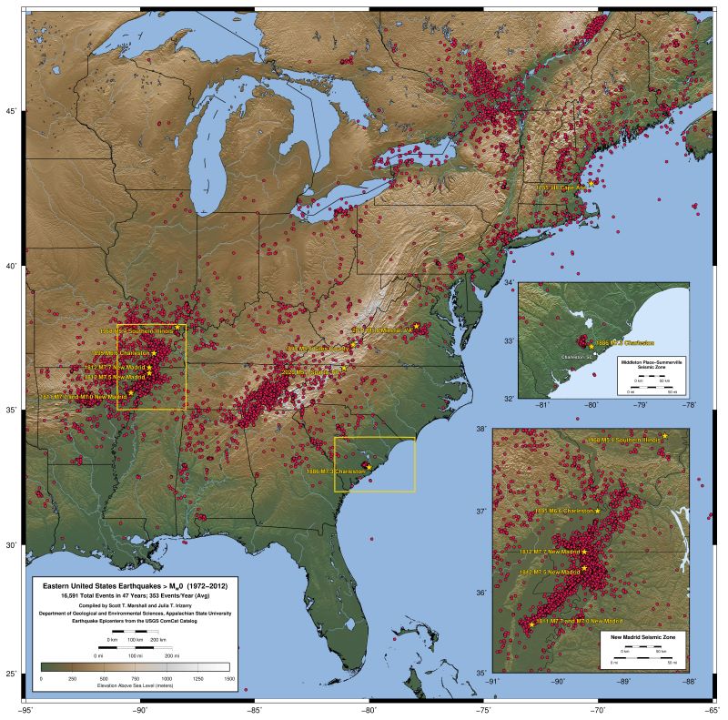 most recent eartquake