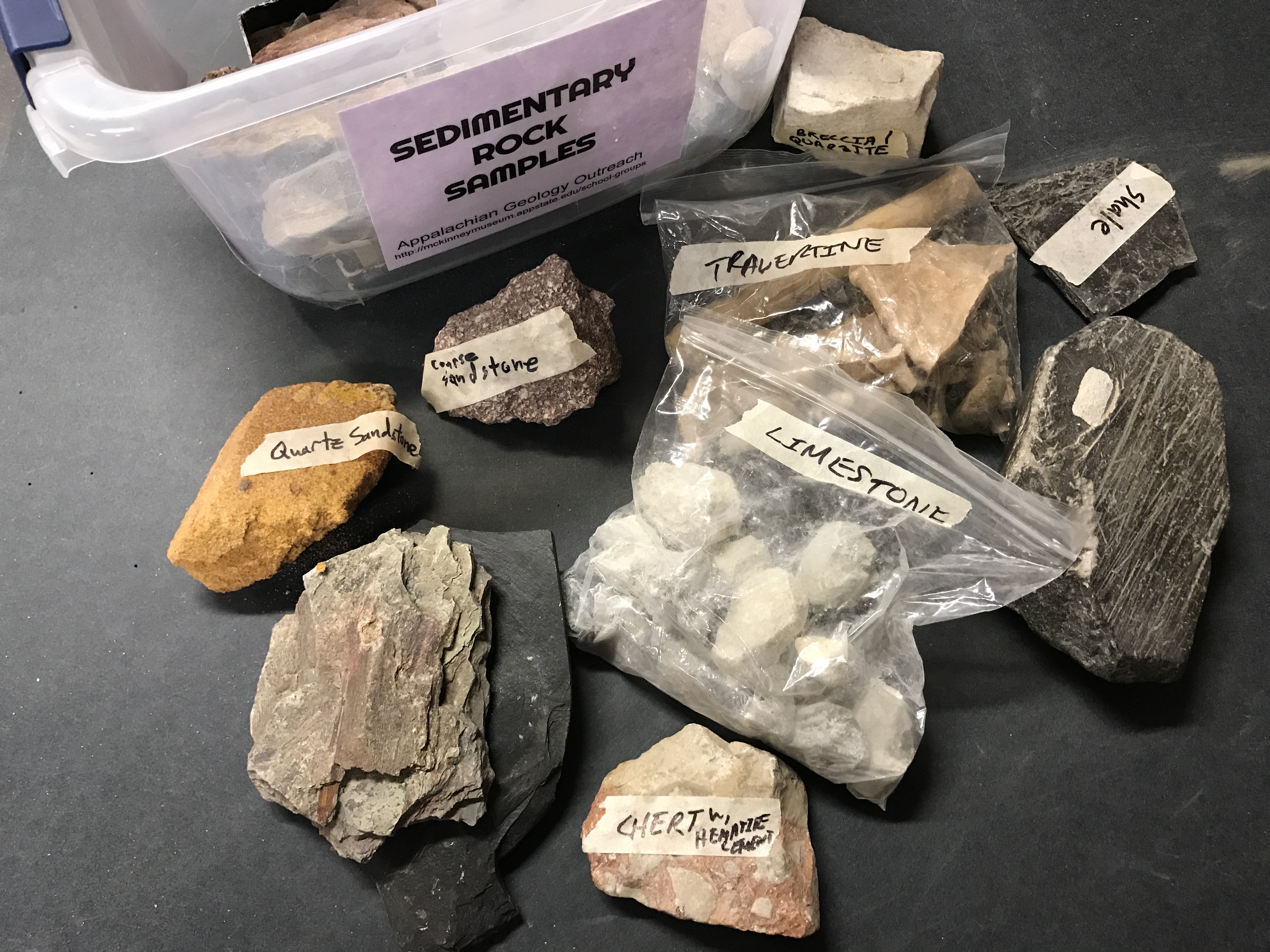 Sedimentary Rock Samples