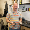 Anthony Love, Research Operations and Laboratories Manager in the Department of Geological and Environmental Sciences at Appalachian State University. Photo by Ellen Burnette