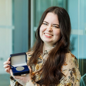 Jane Grimson Medal of Excellence awardee Savannah Devine