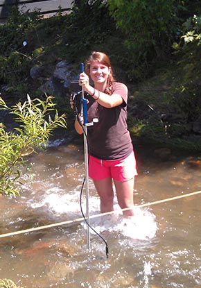 hydrogeology field research student