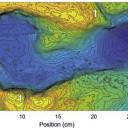 Elevation model of a human footprint at Engare Sero